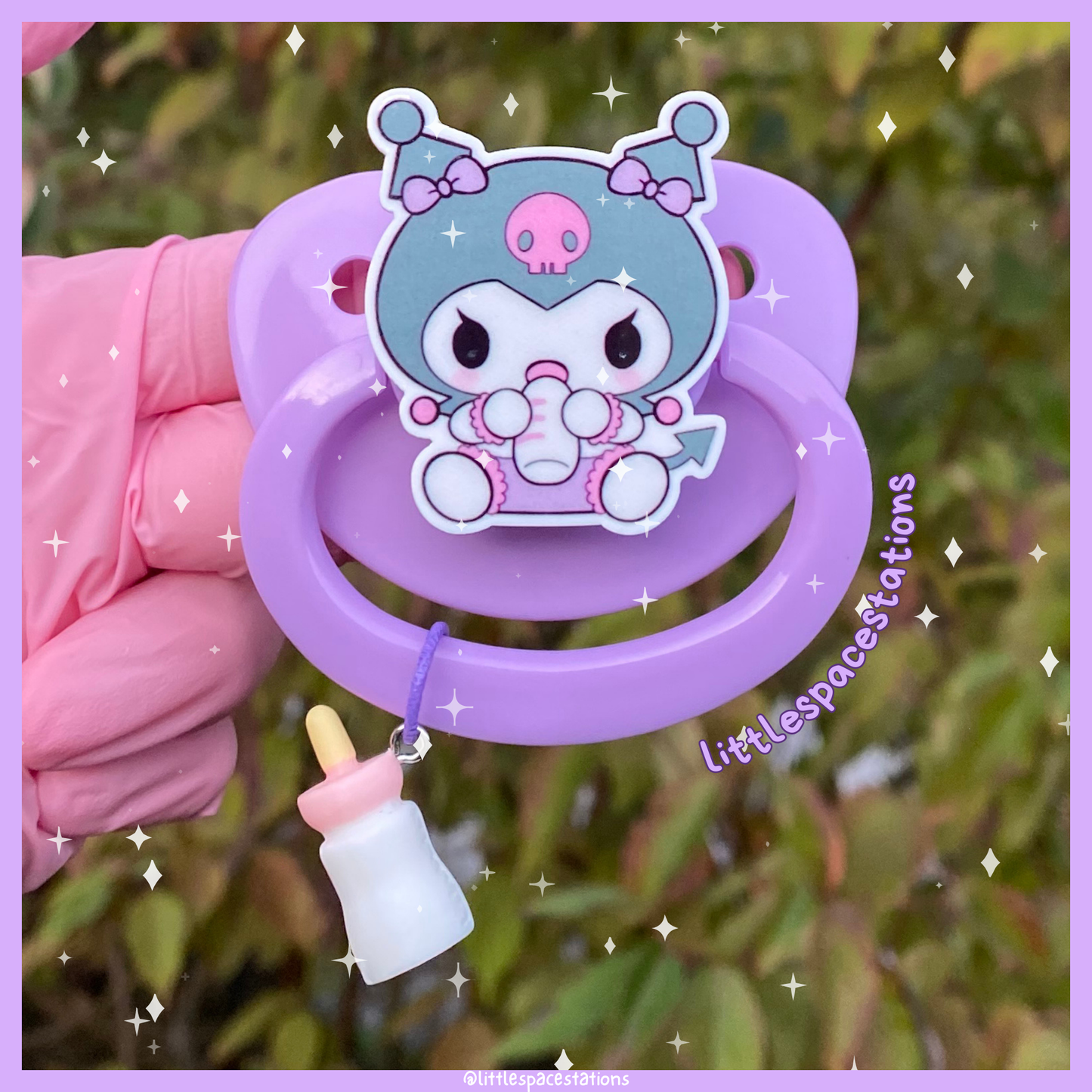 baby kuromi adult pacifier