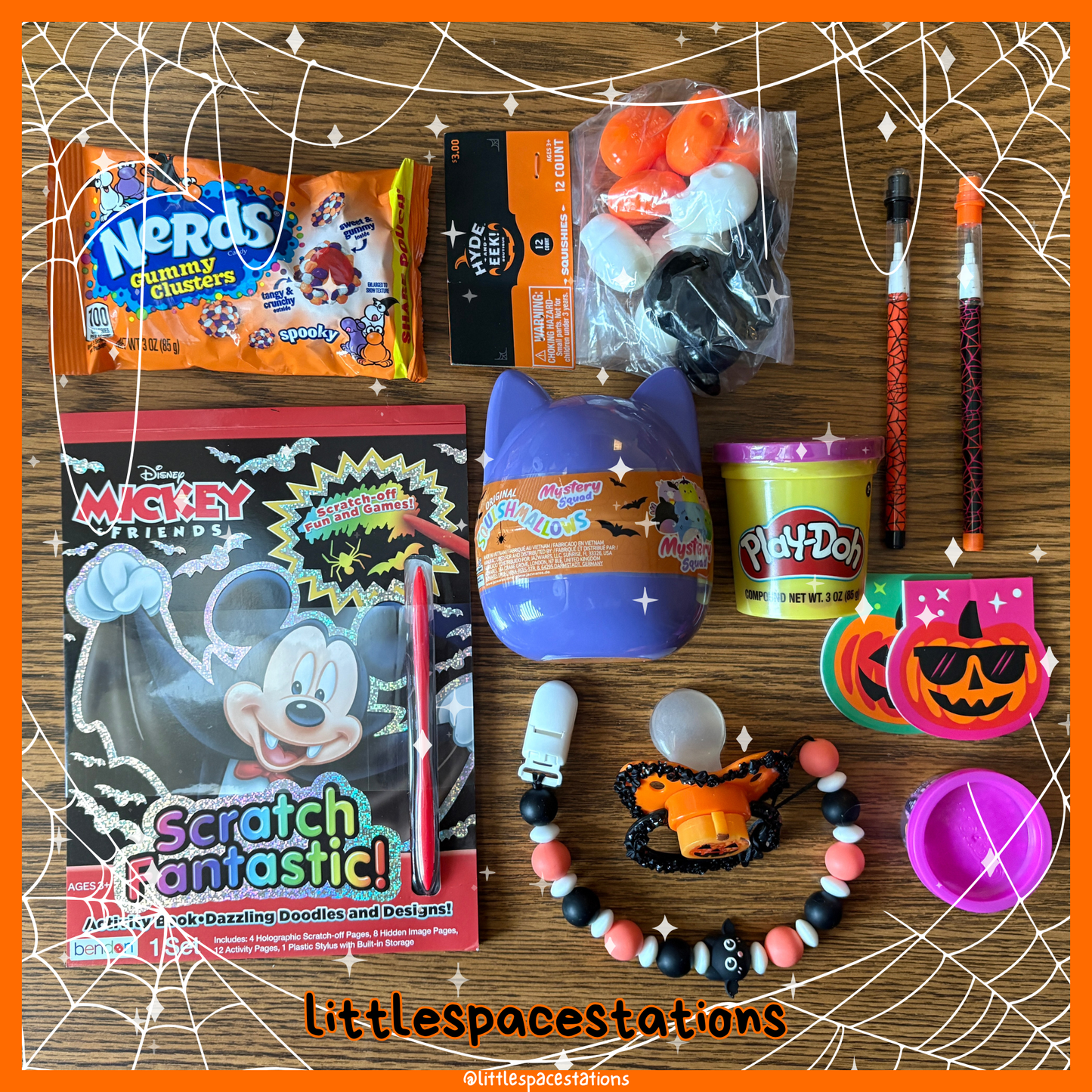 little space / age regression halloween gift set - mickey mouse