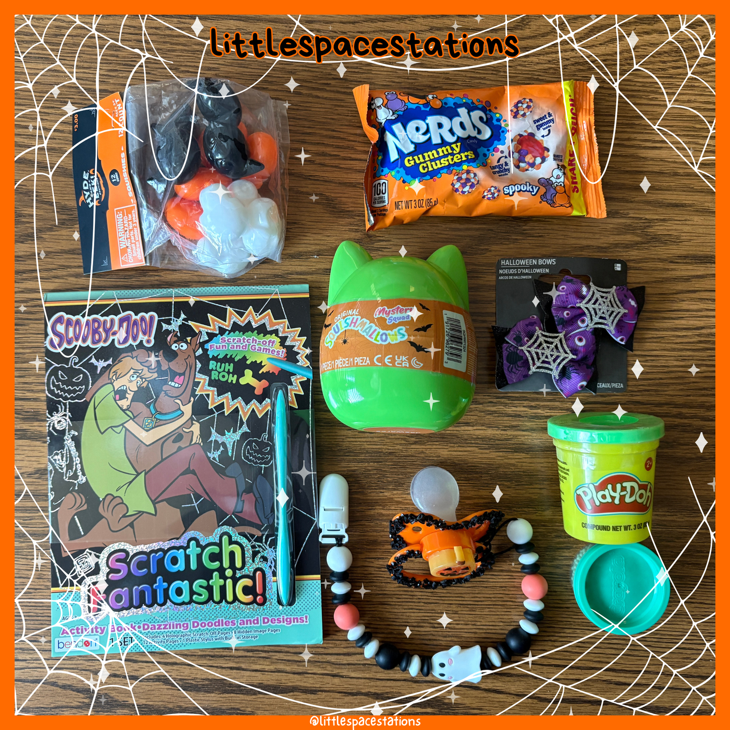 little space / age regression halloween gift set - scooby doo