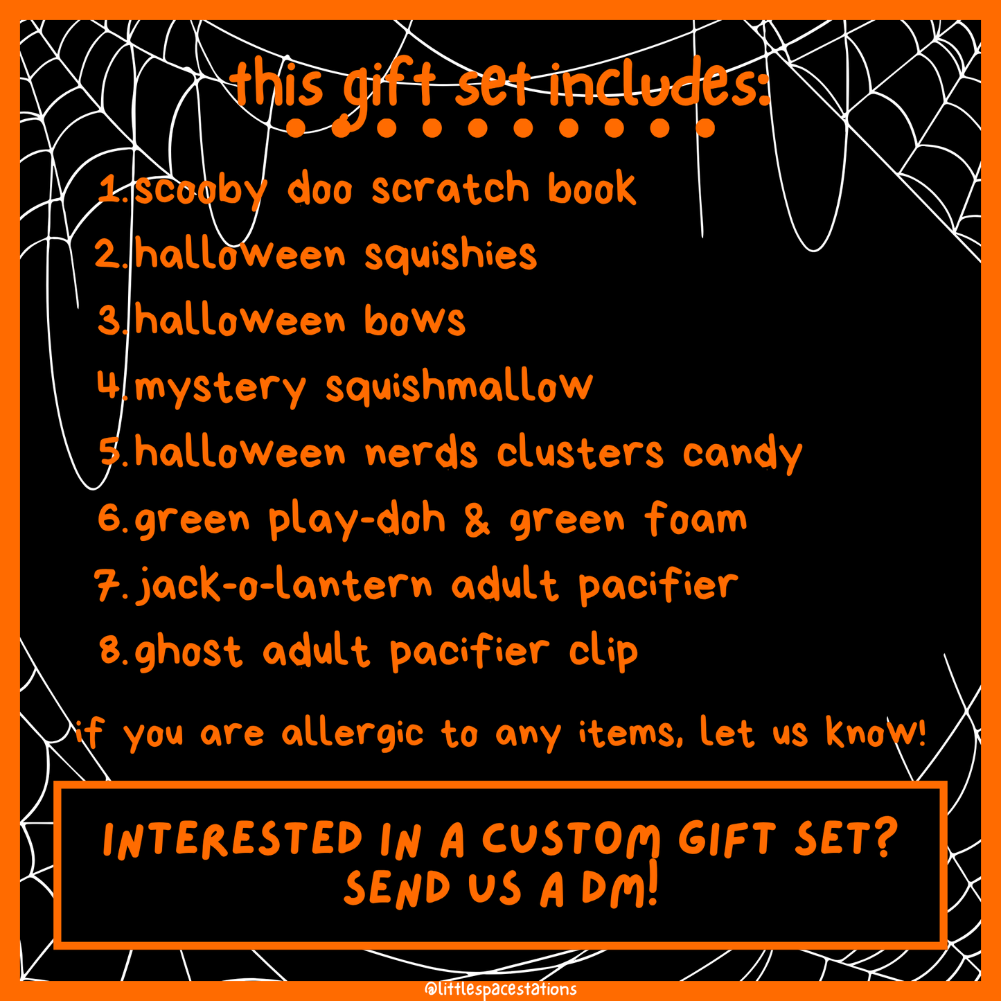 little space / age regression halloween gift set - scooby doo