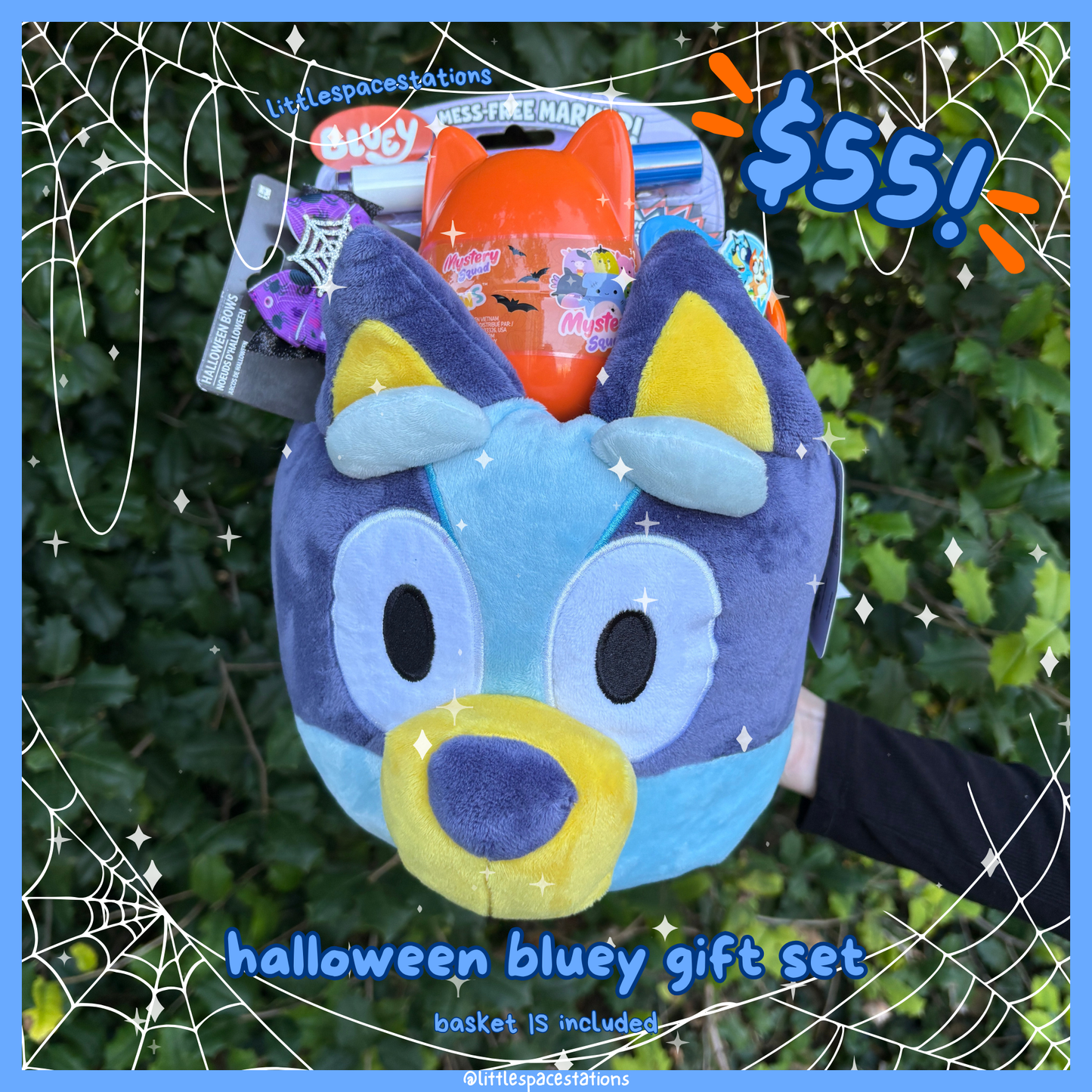 little space / age regression halloween gift set - bluey