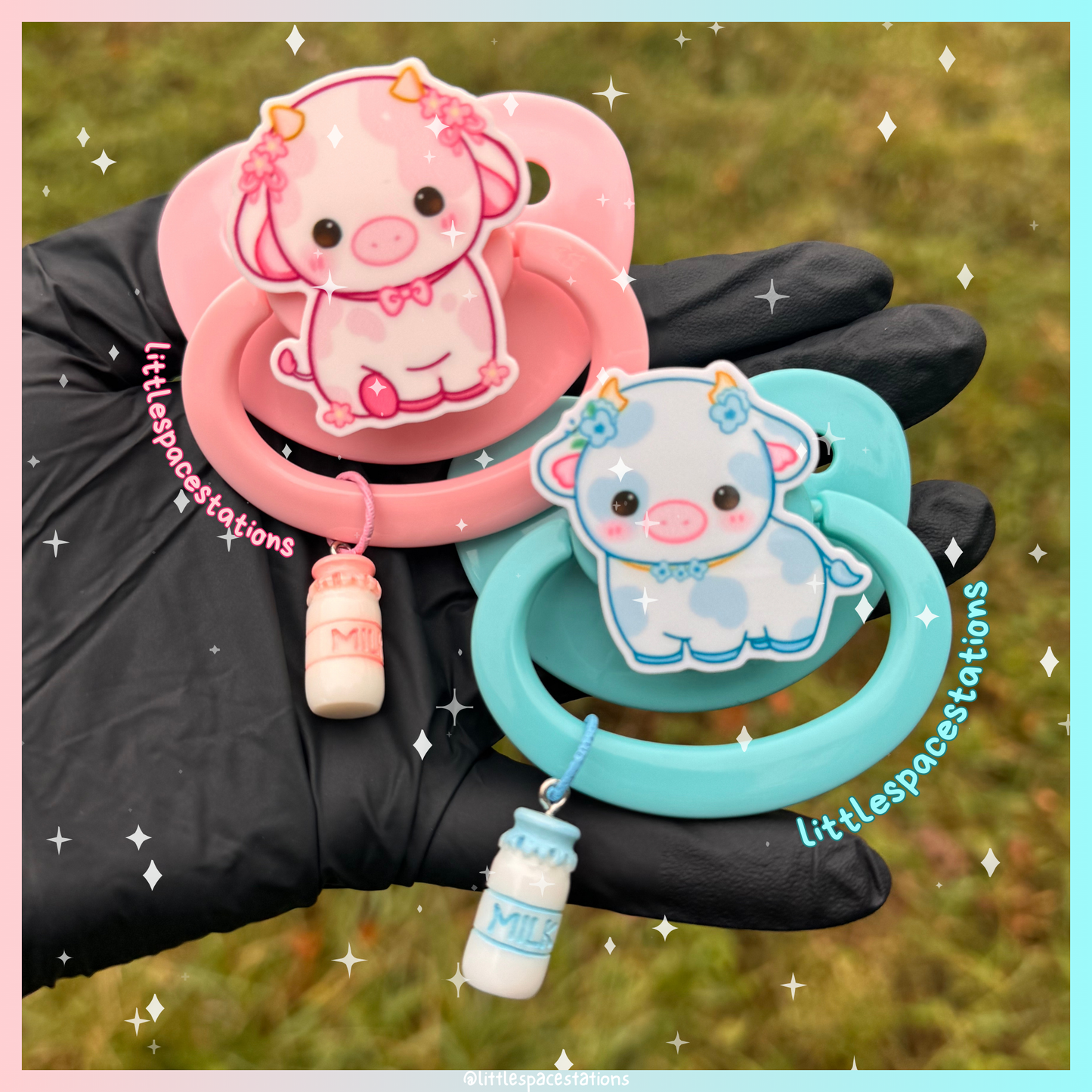 baby cow adult pacifier