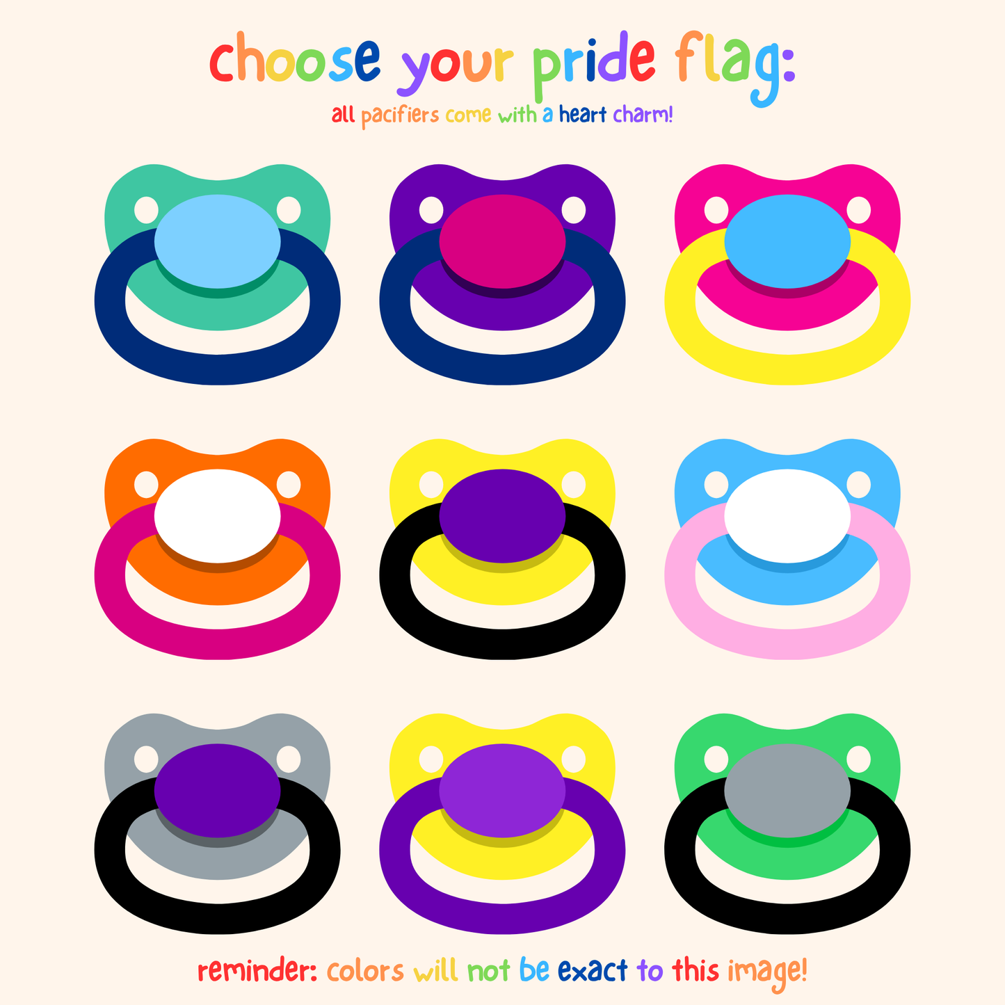 little space / age regression customizable pride gift set - elephant