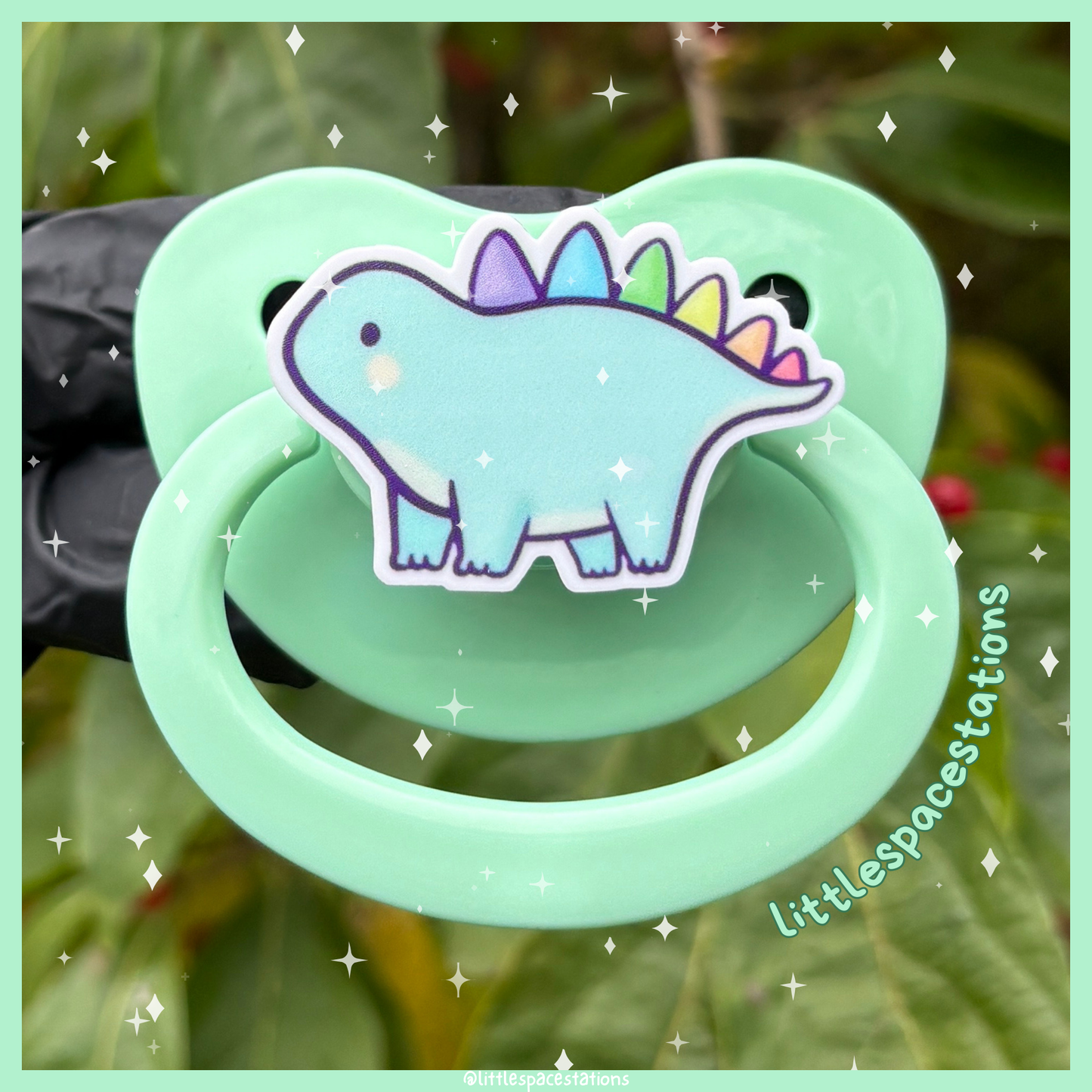 dinosaur adult pacifiers