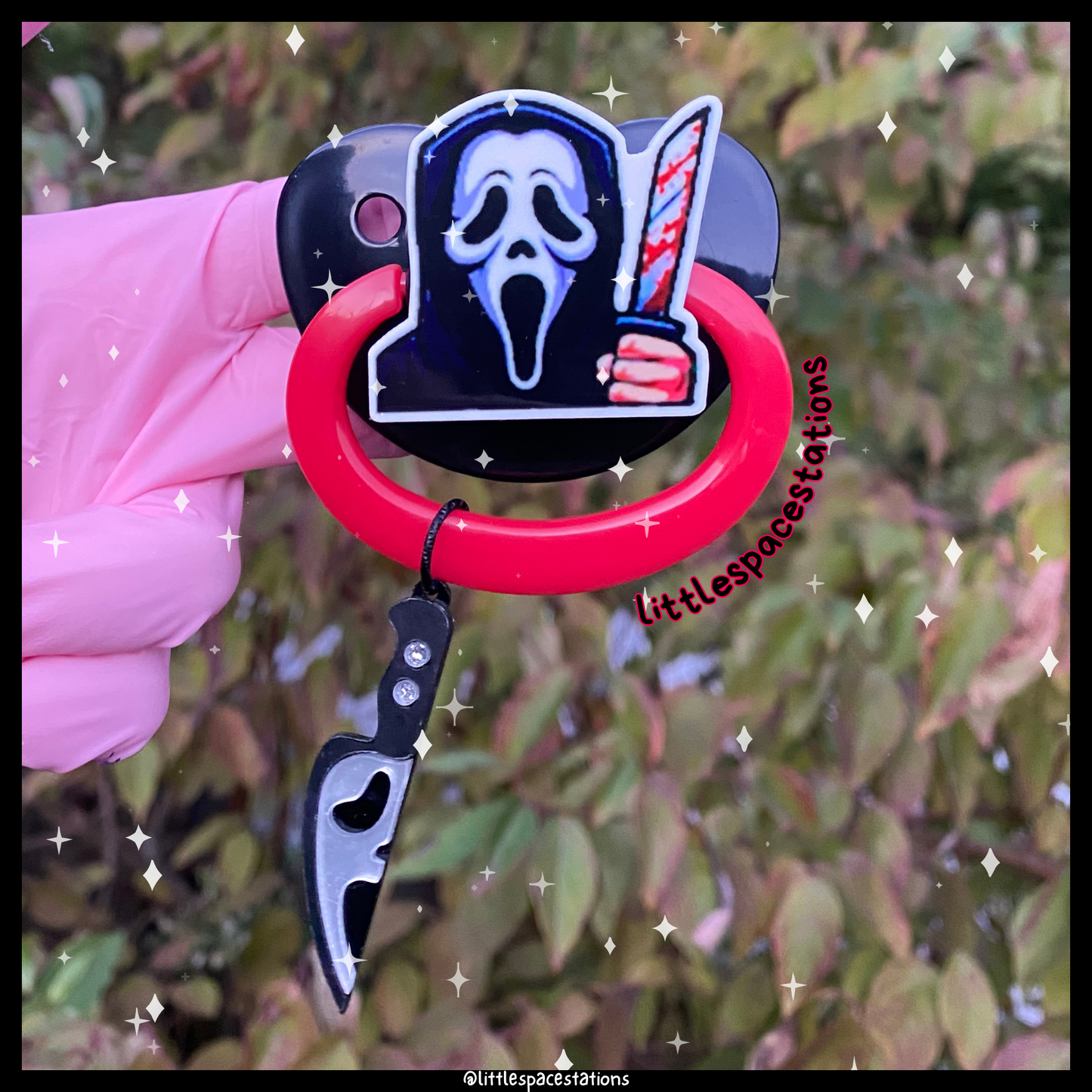 scream adult pacifier