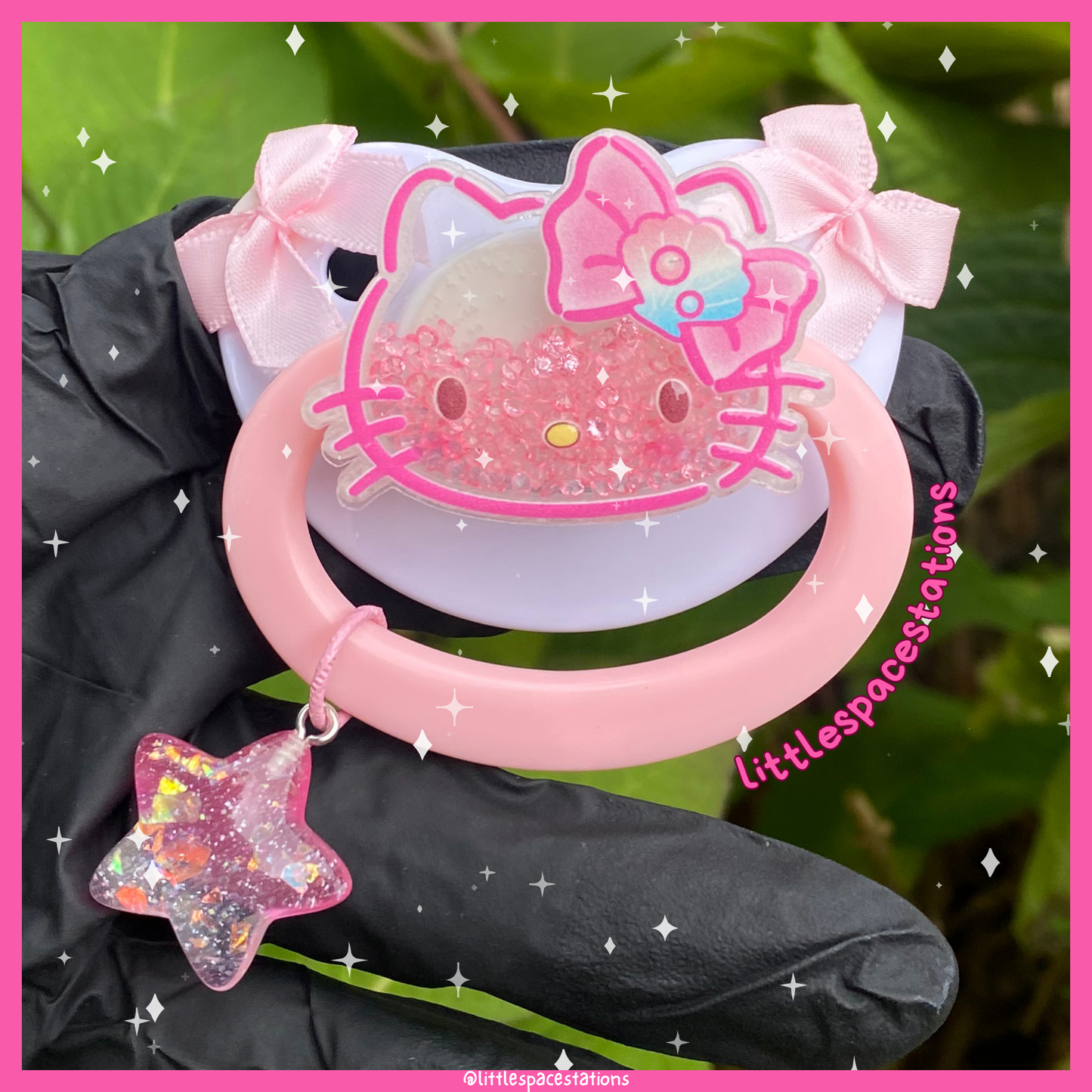 hello kitty shaker adult pacifier