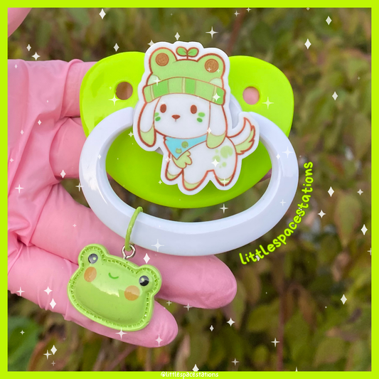 froggie dog adult pacifier