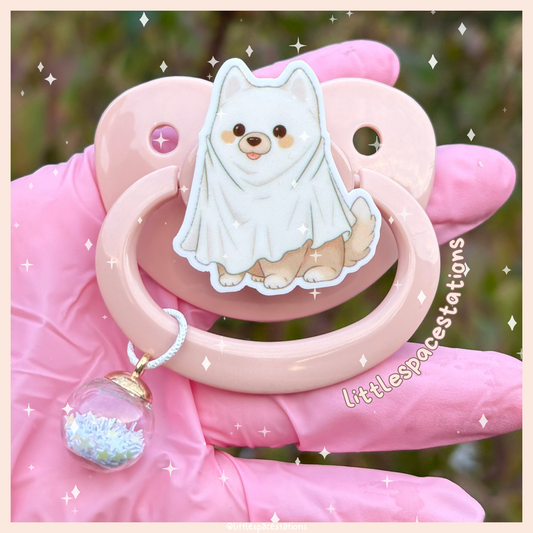 ghost puppy adult pacifier