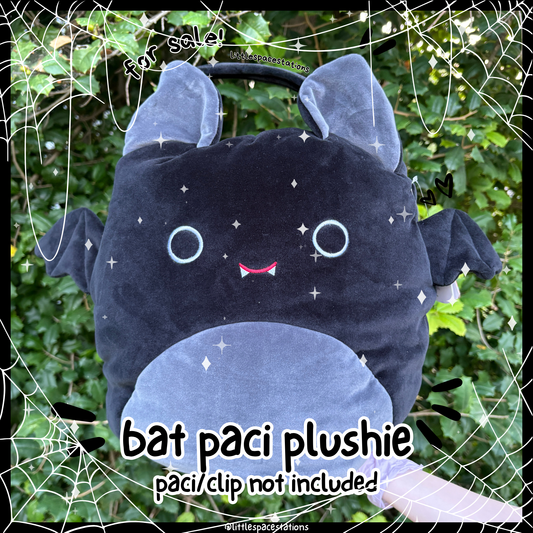 bat paci plushie & gift set
