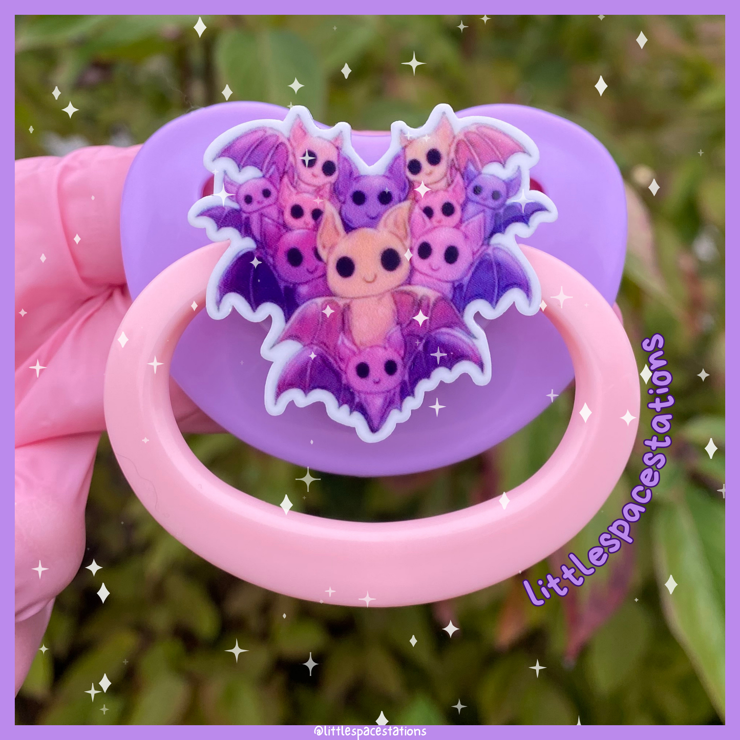 bat friends adult pacifier