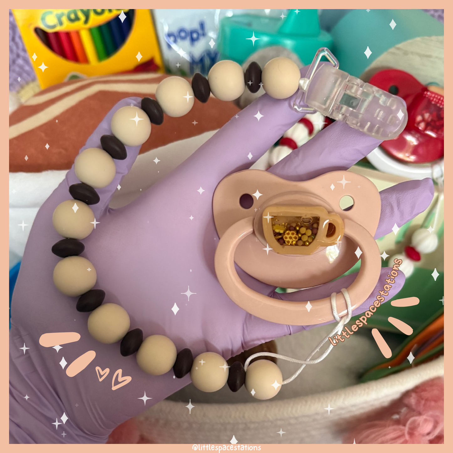 little space / age regression breakfast gift set