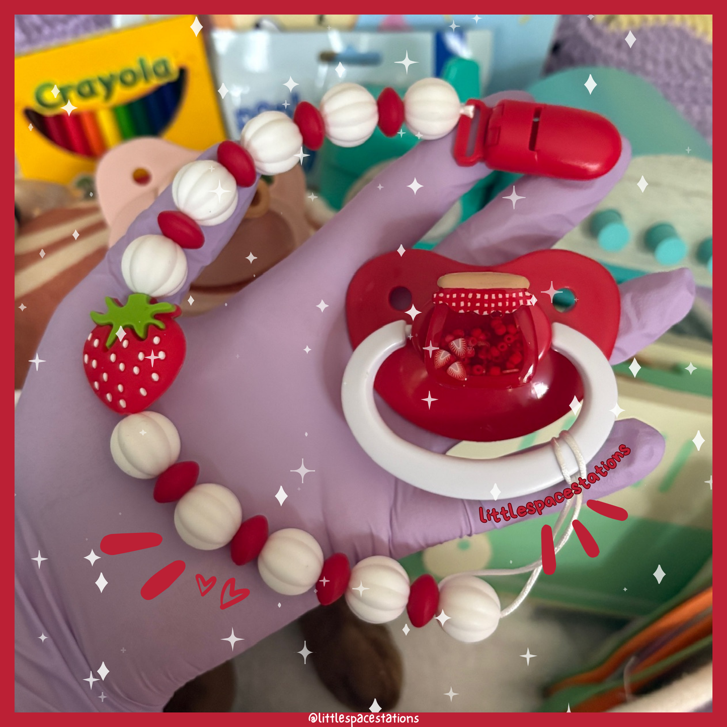 little space / age regression breakfast gift set