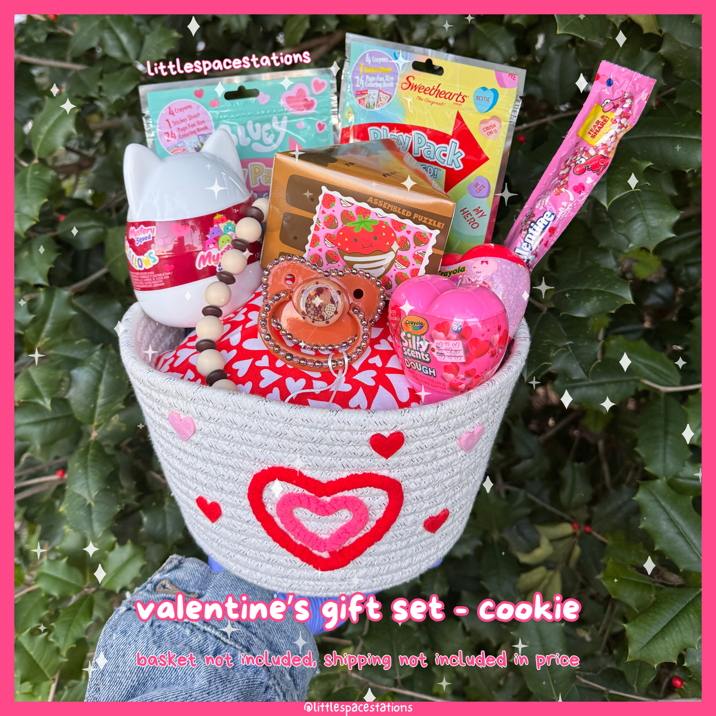 little space / age regression valentine's gift set - cookie