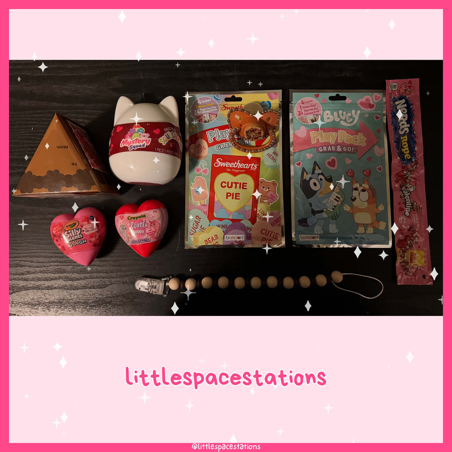 little space / age regression valentine's gift set - cookie
