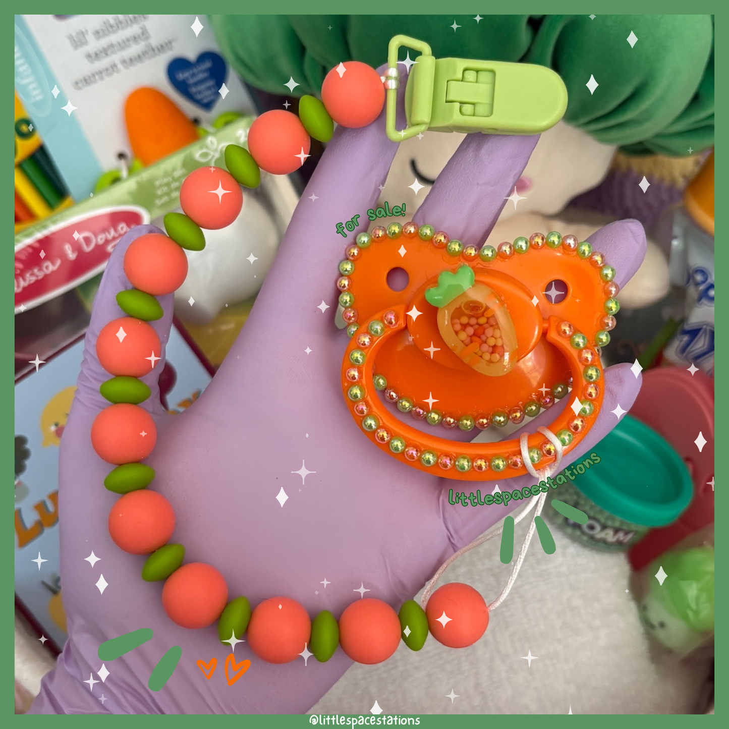 little space / age regression fruits & veggies gift set