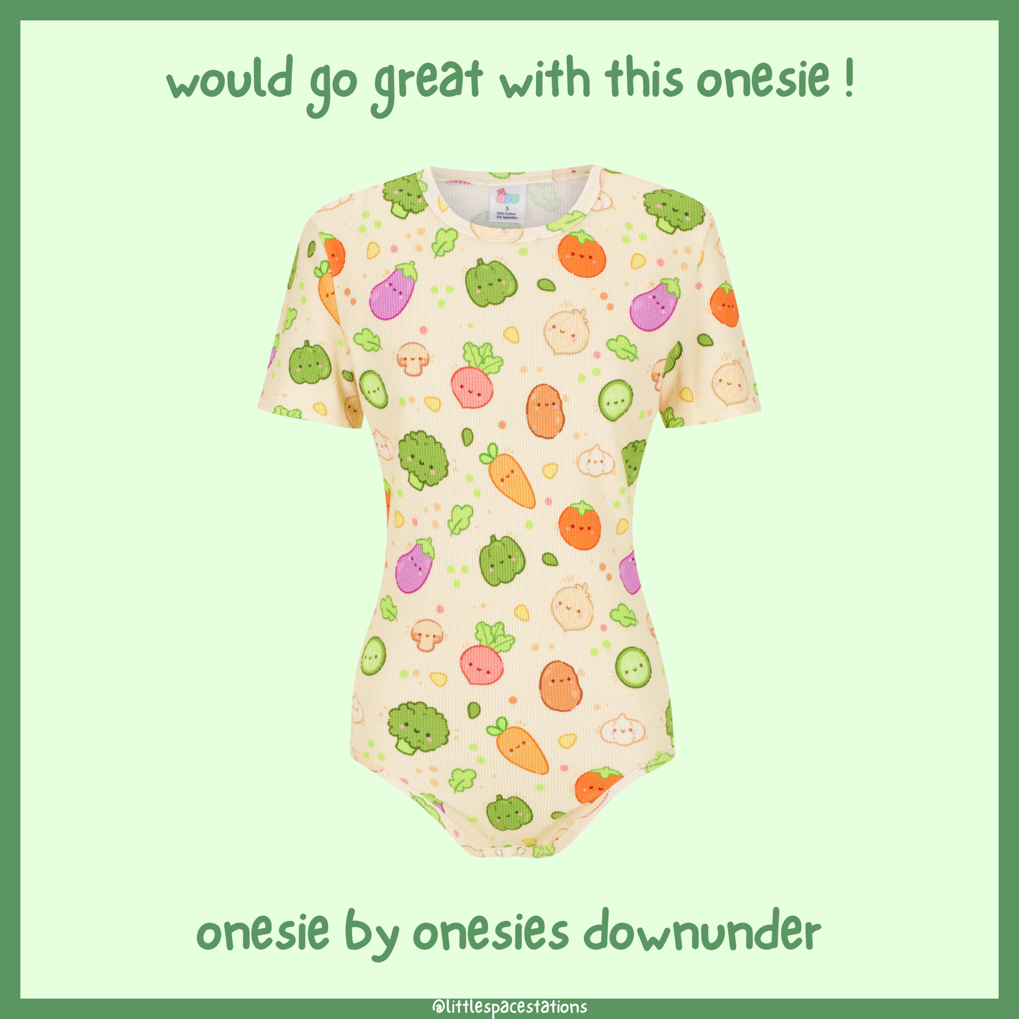 little space / age regression fruits & veggies gift set