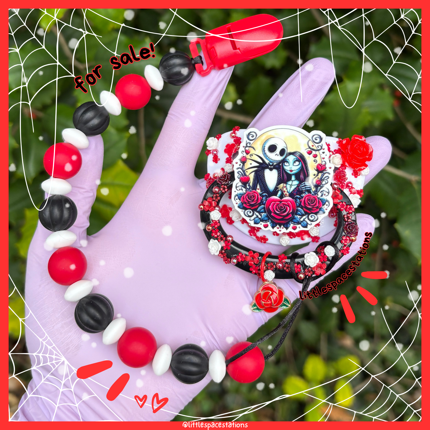 little space / age regression christmas gift set - nightmare before christmas