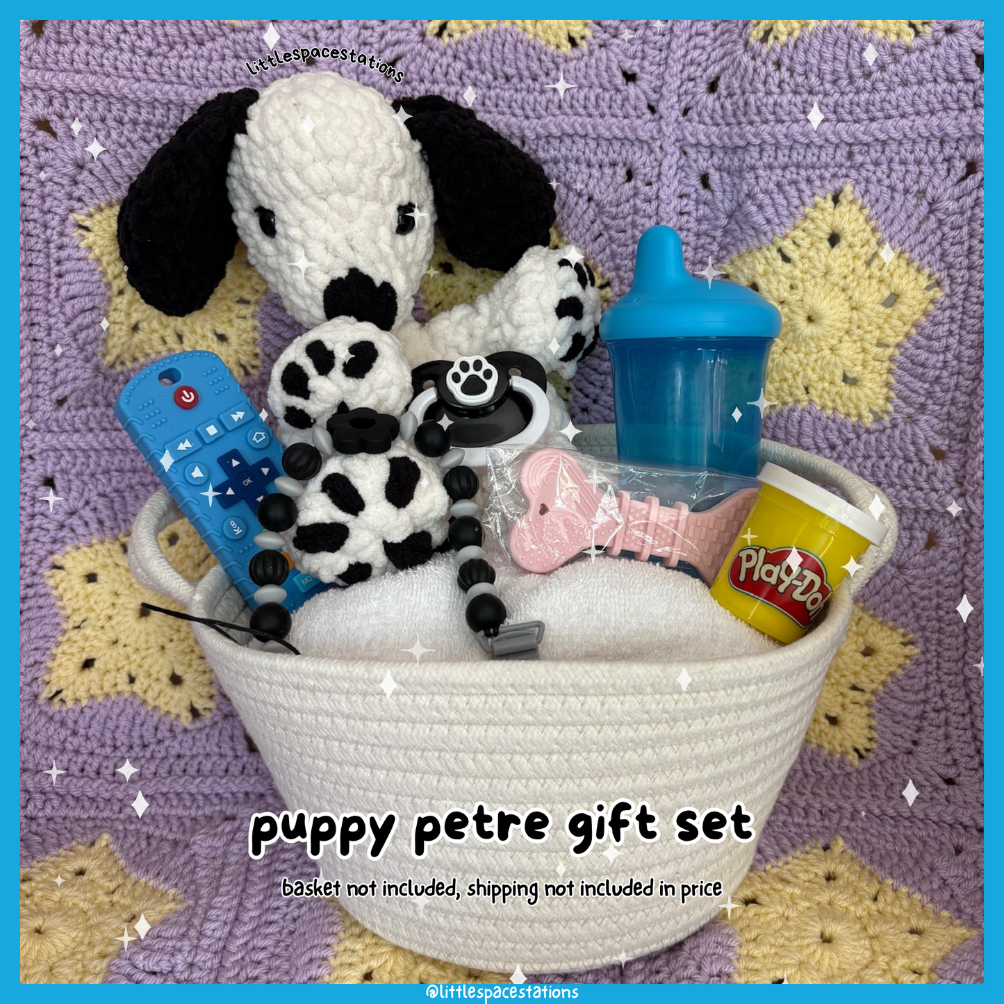 little space / age regression puppy petre gift set