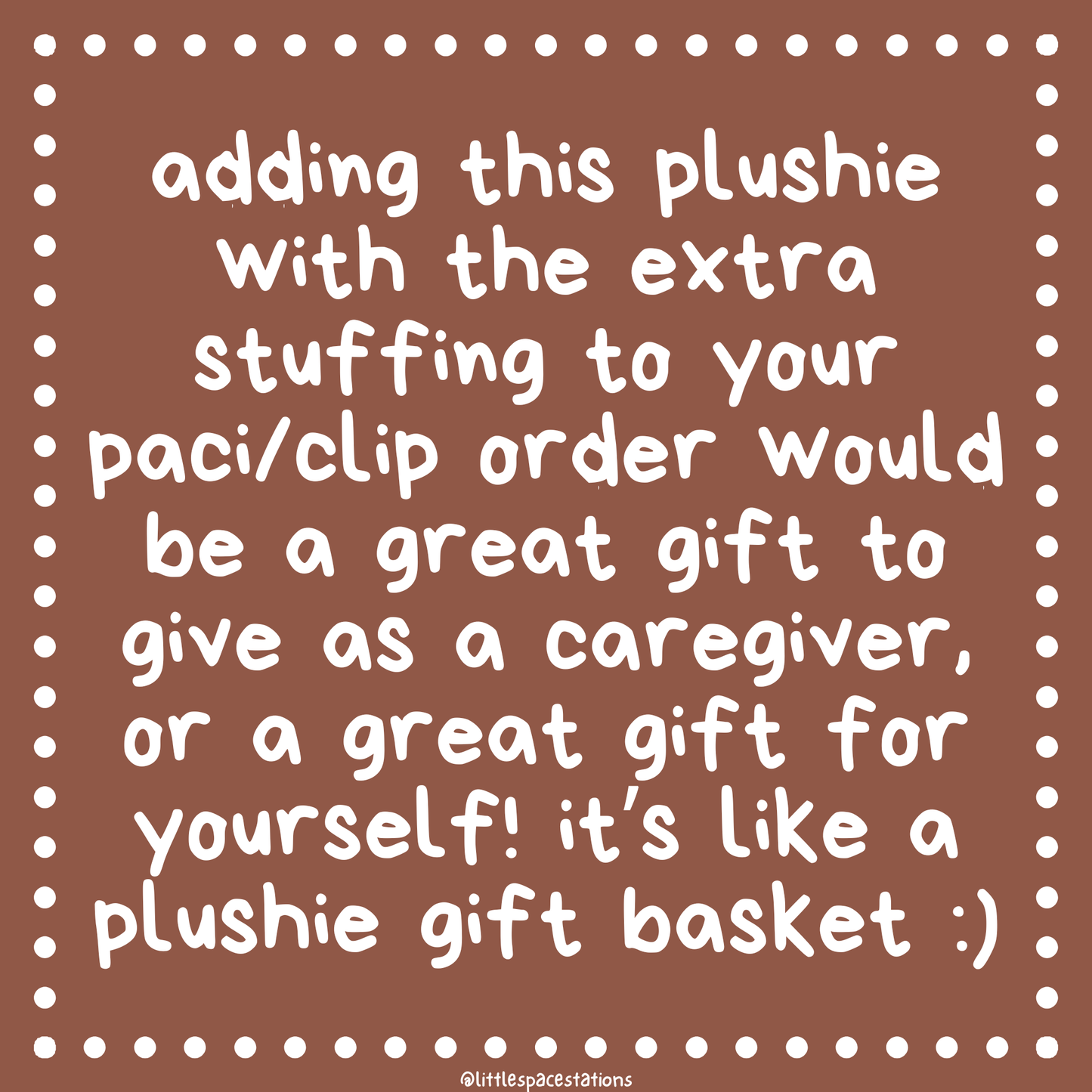 reindeer paci plushie & gift set